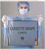 Microtek Medical X-Ray Cassette Drape 20 L X 18 W Inch - Case of 50 - 4953-CS