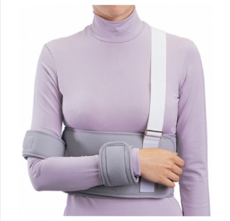 DJO Shoulder / Arm Immobilizer PROCARE® One Size Fits Most Fiber Laminate Contact Closure Left or Right Arm - Each - 79-84100-EA