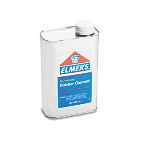 s® Rubber Cement, 32 oz, Dries Clear - Each - EPI-233-EA