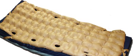 EHOB Mattress Overlay Waffle® 76 L X 34 W X 3 H Inch - Case of 6 - 1006ECXX060-CS