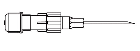 B. Braun Injection Port with Needle - Case of 100 - 418019-CS