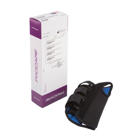 DJO Wrist Brace ProCare® ComfortFORM™ Aluminum / Foam / Spandex / Plastic Left Hand Black Medium - Each - 79-87295-EA