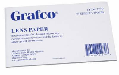 Graham-Field Lens Paper Optical Instrument Lens - Each - 3719-EA