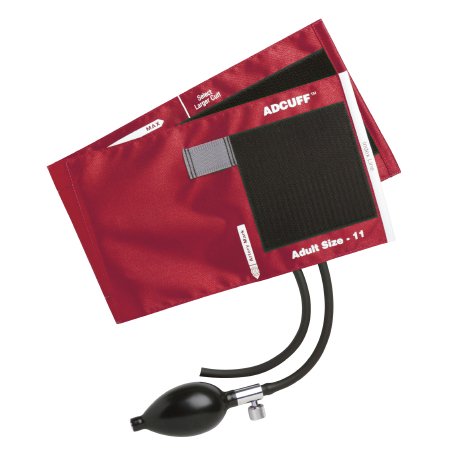 American Diagnostic Corp Reusable Blood Pressure Cuff and Bulb Adcuff™ 23 to 40 cm Arm Nylon Cuff Adult Cuff - Each - 865-11AR-EA