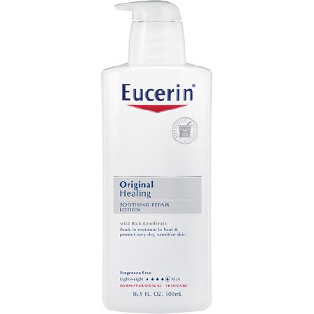 Beiersdorf Hand and Body Moisturizer Eucerin® Original 16 oz. Pump Bottle Unscented Lotion - Each - 72140011020-EA