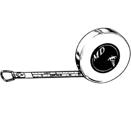 Sklar Measurement Tape Fiberglass Reusable Inches / Centimeters - Each - 06-2852-EA