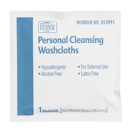 Professional Disposables Personal Wipe Hygea® Individual Packet Aloe / Vitamin E Scented 400 Count - Each - U12095-EA