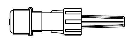 ICU Medical Injection Site - Case of 100 - B6010-CS