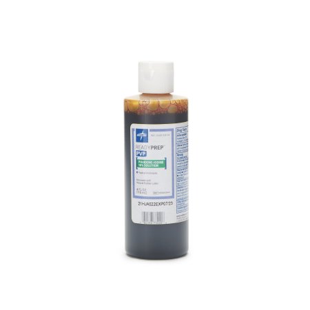 Medline Skin Prep Solution ReadyPrep™ 4 oz. Bottle 10% Strength Povidone-Iodine NonSterile - Case of 48 - MDS093944-CS