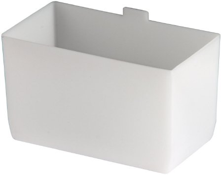 Akro-Mils Bin Cup Akro-Mils® 2-3/4 X 3 X 5 Inch White - CT/24 - 30102-CT