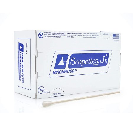 Birchwood Laboratories OB/GYN Swab Scopettes® Jr. 8 Inch Length NonSterile - Case of 500 - 34-7021-8-CS