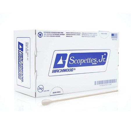 Birchwood Laboratories OB/GYN Swab Scopettes® Jr. 8 Inch Length NonSterile - Case of 1200 - 34-7021-12-CS