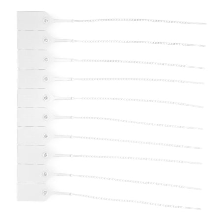 Health Care Logistics Pull-Tight Seal Health Care Logistics UnNumbered White Polypropylene 9 Inch - Pack of 100 - 7828-PK