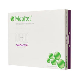 Molnlycke Wound Contact Layer Dressing Mepitel® Rectangle Sterile - Case of 30 - 292005-CS