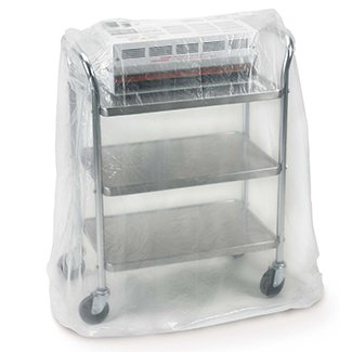 Medegen Medical Products LLC Cart Cover Clear - Case of 1 - 48-07-CS