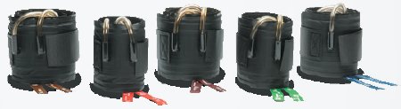 Zimmer A.T.S.® Cylindrical Tourniquet Cuff 12 Inch Length Dual Port, Single Bladder, Dual Hose, Without Sleeve, Positive Lock Connection - Box of 10 - 60707010200-BX