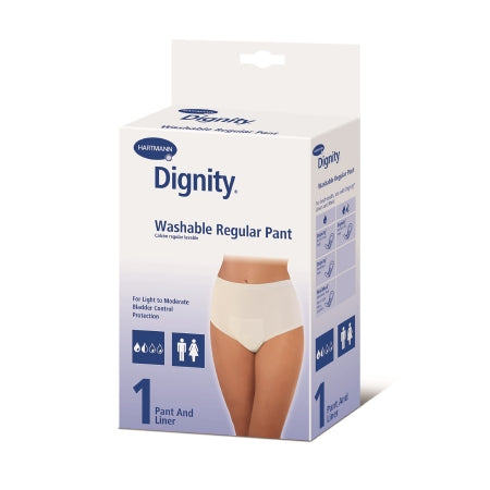 Hartmann Dignity® Protective Underwear with Liner Unisex Cotton / Polyester Medium Pull On Reusable - Each - 16903-EA