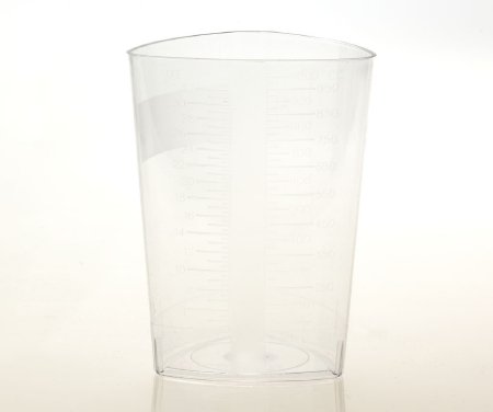 Medline Graduated Container Rigid Plastic 1,000 mL (32 oz.) - Case of 200 - DYND80416-CS