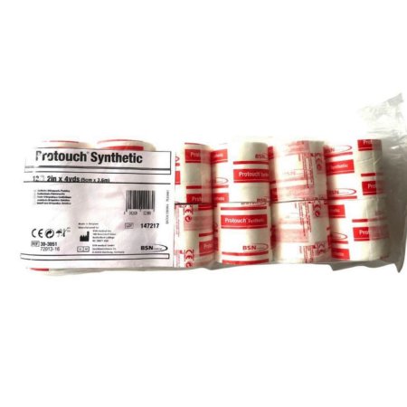 BSN Medical Cast Padding Undercast Protouch® Synthetic 2 Inch X 4 Yard Synthetic NonSterile - Pack of 12 - 30-3051-PK