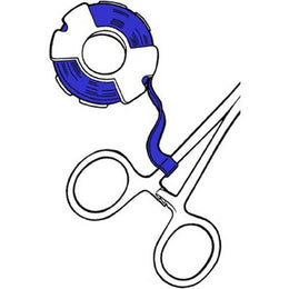 Sklar Blank Label Tape Barkley® Colored Identification Tape Blue Tape - Each - 96-1872-EA