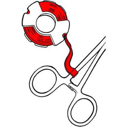 Sklar Blank Label Tape Barkley® Colored Identification Tape Red Tape - Each - 96-1874-EA