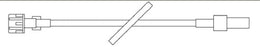 Baxter IV Extension Set Standard Bore 60 Inch Tubing Without Filter - Case of 60 - 2C9219-CS