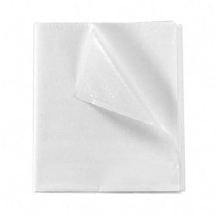 Tidi Products Stretcher Sheet Fabri-Cel® Choice Flat Sheet 40 X 72 Inch White Tissue / Polyethylene Film Disposable - Case of 1 - 919372-CS