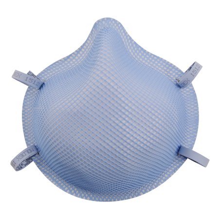 Moldex-Metric Particulate Respirator / Surgical Mask Moldex® Medical N95 Cup Elastic Strap Small Blue NonSterile ASTM Level 3 Adult - Box of 20 - 1511-BX