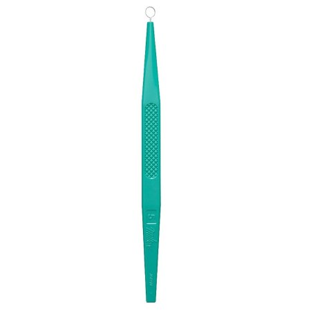 Integra Lifesciences Dermal Curette Miltex® 5-1/2 Inch Length Flat Handle 5 mm Tip Round Loop Tip - Box of 50 - 33-55-BX