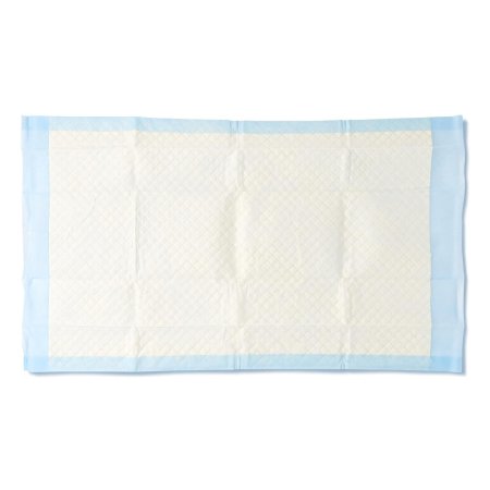 Medline Disposable Underpad Protection Plus® 23 X 36 Inch Fluff / Polymer Heavy Absorbency - Case of 50 - MSC282110-CS