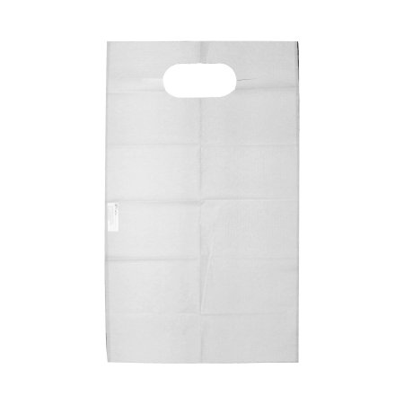 Tidi Products Bib Tidi® Slipover Disposable Poly / Tissue - Case of 500 - 920962-CS