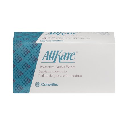 ConvaTec Skin Barrier Wipe AllKare® 50% Strength n-Butyl /Isobutyl Methacrylate Copolymer / Isopropyl Alcohol Individual Packet NonSterile - Each - 037439-EA