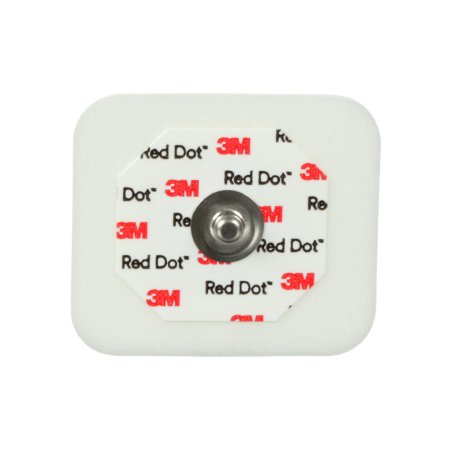 3M ECG Monitoring Electrode Foam Backing Non-Radiolucent Snap Connector - Case of 1000 - 2560-CS
