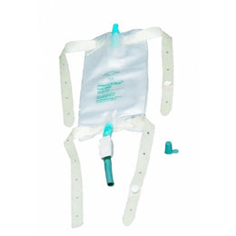 Bard Urinary Leg Bag Bard® Dispoz-a-Bag® Anti-Reflux Valve Sterile 19 oz. Vinyl - Each - 150102-EA
