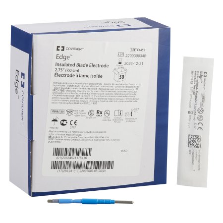 Medtronic MITG Blade Electrode Edge™ Coated Stainless Steel Blade Tip Disposable Sterile - Each - E1455-EA