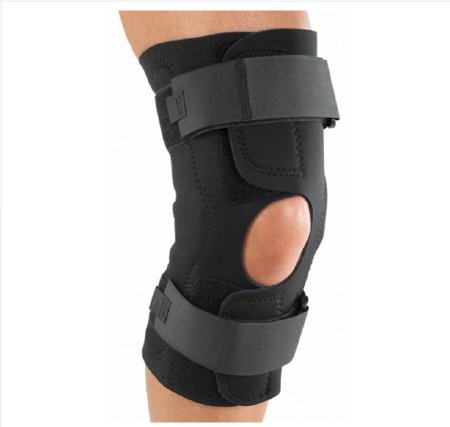 DJO Knee Brace Reddie® Brace X-Small Wraparound / Hook and Loop Strap Closure 13-1/2 to 15-1/2 Inch Circumference Left or Right Knee - Each - 79-82392-EA