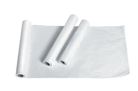 Medline Table Paper Medline 21 Inch Width White Smooth - Roll of 1 - NON23326-RL