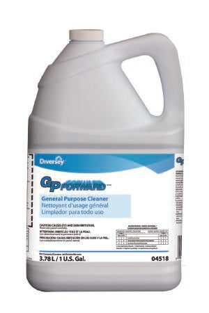 Lagasse Diversey™ GP Forward™ Surface Cleaner Alcohol Based Manual Pour Liquid 1 gal. Jug Citrus Scent NonSterile - Case of 4 - DVS101104494-CS