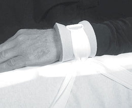 Medline Wrist / Ankle Restraint One Size Fits Most Hook and Loop / D-Ring Closure 2-Strap - Case of 24 - NON243074-CS