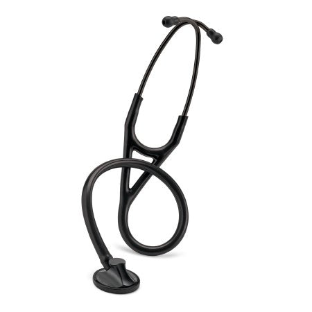 3M Cardiology Stethoscope 3M™ Littmann® Master Cardiology™ Black 1-Tube 27 Inch Tube Single Head Chestpiece - Each - 2161-EA