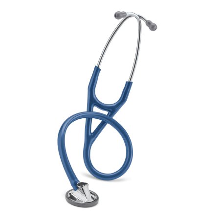3M Cardiology Stethoscope 3M™ Littmann® Master Cardiology™ Blue 1-Tube 27 Inch Tube Single Head Chestpiece - Each - 2164-EA