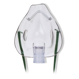 Medline Aerosol Mask Hudson RCI® Elongated Style Adult One Size Fits Most Adjustable Head Strap / Nose Clip - Case of 50 - HUD1084-CS
