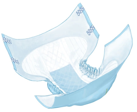Cardinal Unisex Youth Incontinence Brief Wings™ Plus Small Disposable Heavy Absorbency - Bag of 12 - 60031-BG