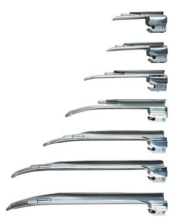 Sun Med Laryngoscope Blade Miller American Type Size 2 Child - Each - 5-5062-02-EA