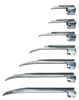Sun Med Laryngoscope Blade Miller American Type Size 3 Medium Adult - Each - 5-5062-03-EA