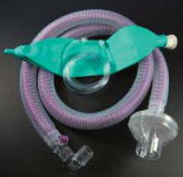 Ambu Universal Flex2® Anesthesia Breathing Circuit Coaxial Tube 60 Inch Tube Single Limb Adult 3 Liter Bag Single Patient Use - Case of 20 - D360-6121Z-CS