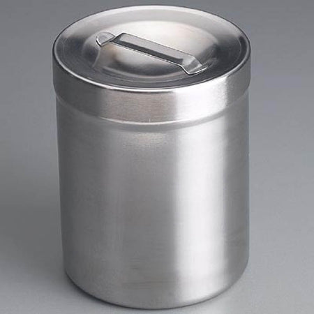 Sklar Sundry Jar Stainless Steel Stainless Steel 1/2 Quart 2-1/4 X 4-1/8 Inch - Each - 10-1523-EA