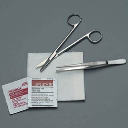 Sklar Suture Removal Kit Tray B - Case of 50 - 96-1736-CS