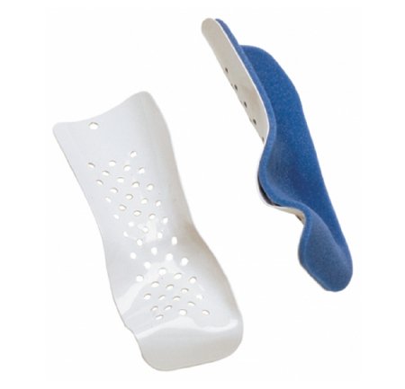 DJO Colles' Wrist Splint ProCare® Padded Aluminum / Foam Left Hand Blue / White Small - Each - 79-71973-EA