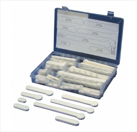 DJO Finger Splint Kit Plastalume™ Assorted Sizes Without Fastening White - Pack of 48 - 79-73211-PK
